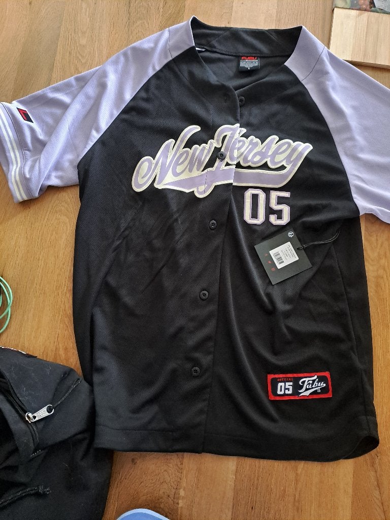 Fubu Baseball Jersey maat L, Ophalen, Nieuw, Honkbal, Kleding
