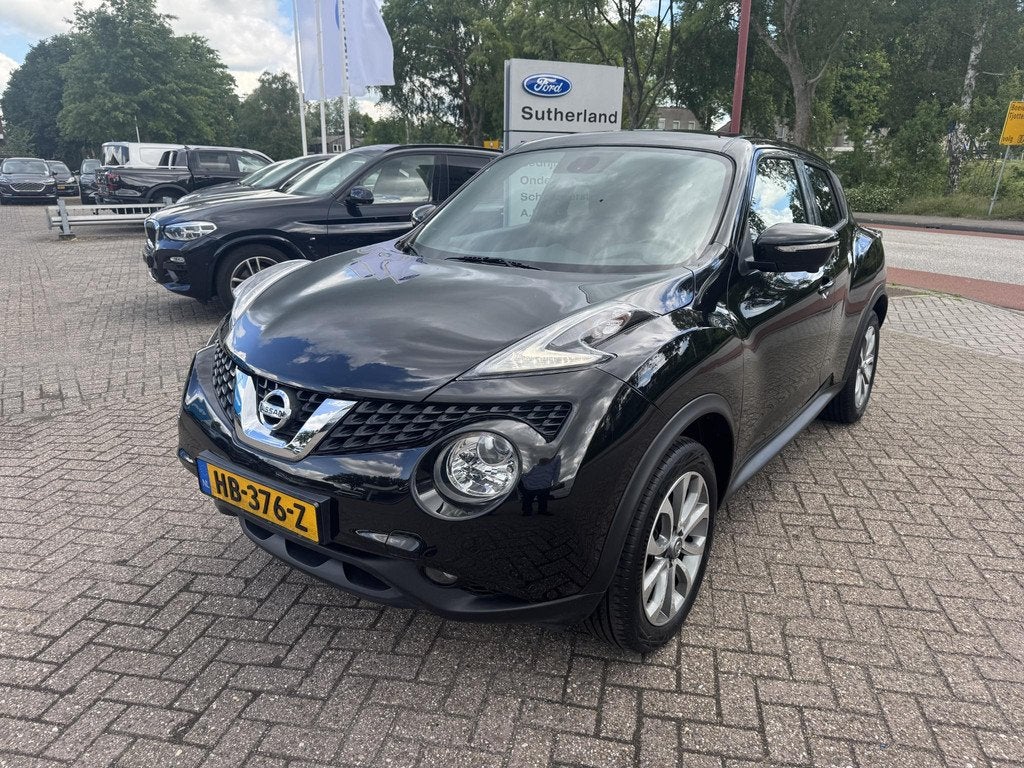 Nissan Juke 1.6 Connect Edition 116pk Automaat | Trekhaak |, Auto's, Nissan, Stof, Euro 6, 4 cilinders, Origineel Nederlands