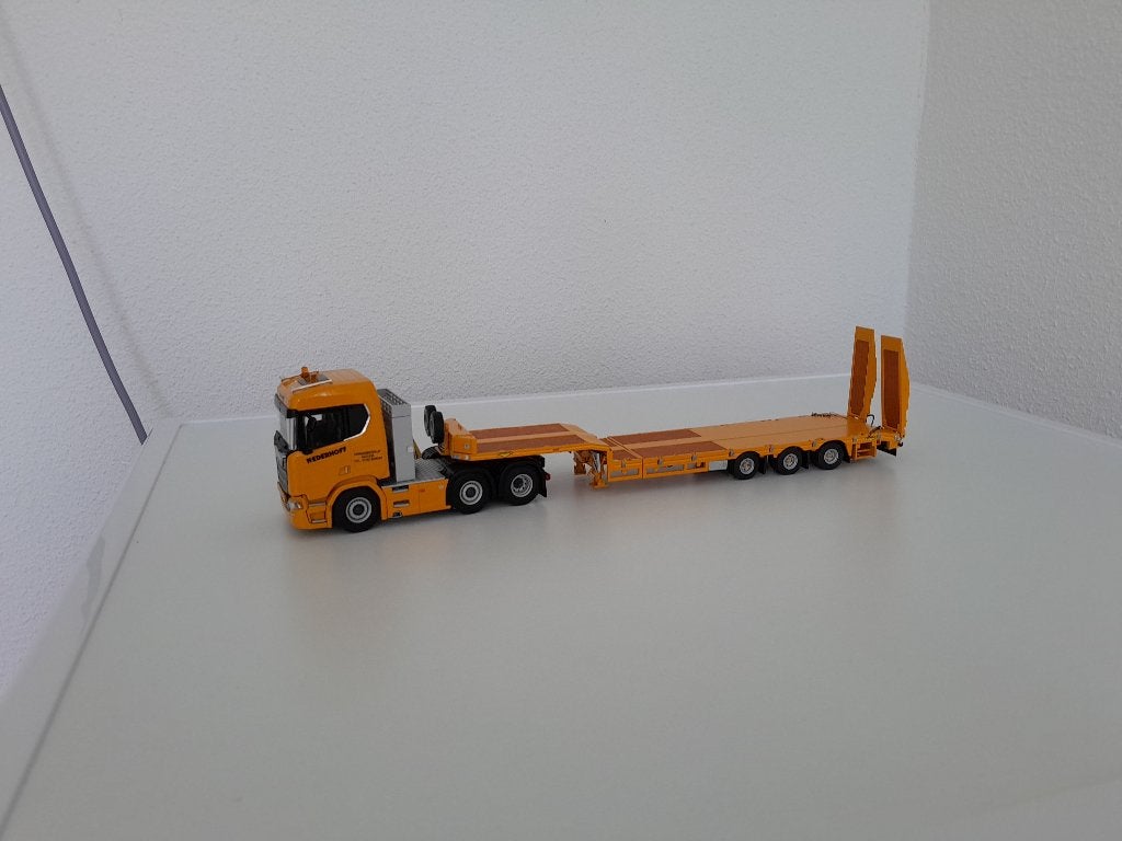 Scania Highline Nederhoff Transport met semitrailer ., Verzenden, Nieuw, Bus of Vrachtwagen, Wsi