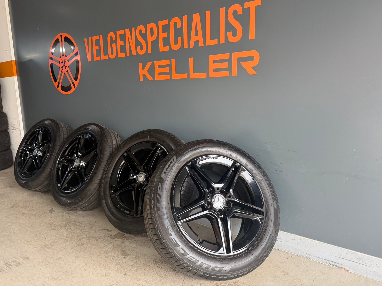 Mercedes GLC 19 inch Amg velgen origineel 5x112 235/55/19