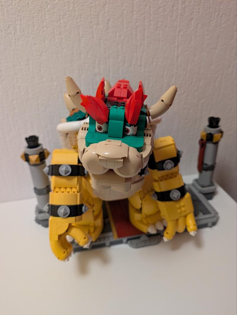 LEGO Super Mario Mighty Bowser (71411), Ophalen of Verzenden, Zo goed als nieuw