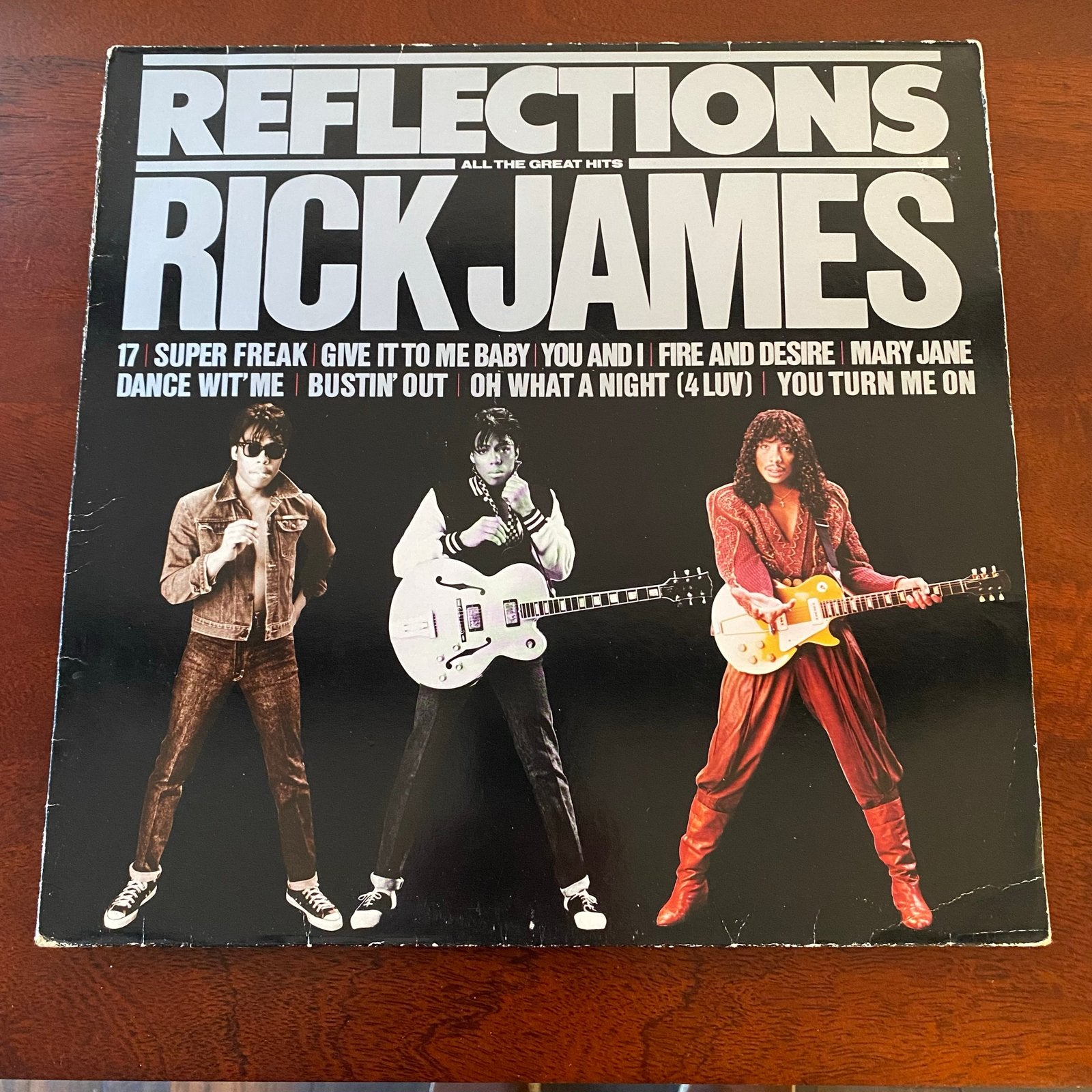 Rick James - Reflections LP, LP, Gebruikt, Verzenden, Complilatie