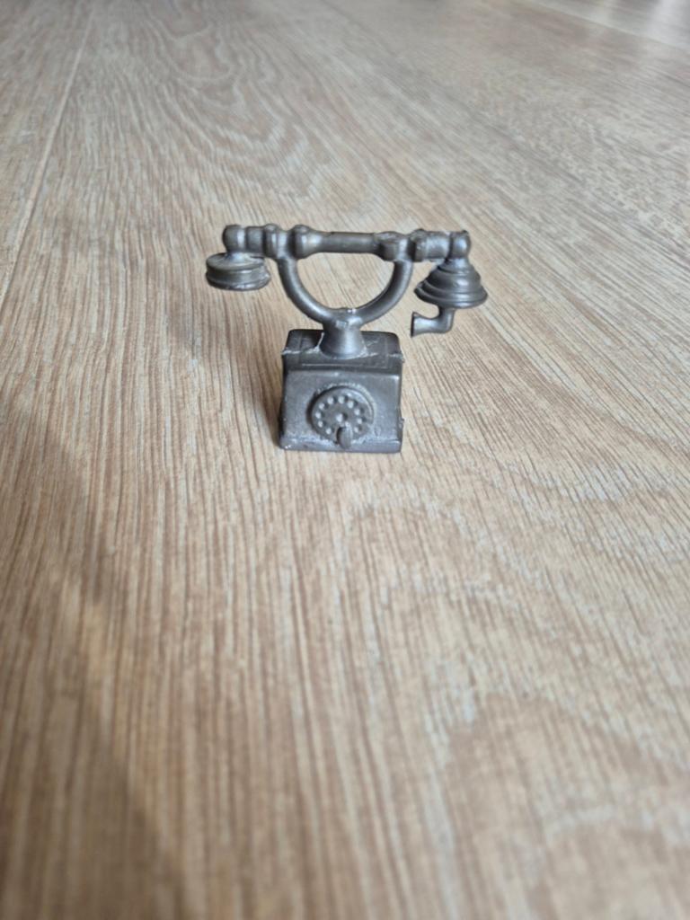 Miniatuur Antieke Telefoon Decoratie, Ophalen of Verzenden