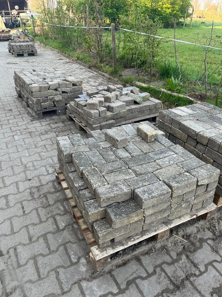 Partij stene bkk klinkers 15m2 op pellets, Tuin en Terras, Tegels en Klinkers, Ophalen of Verzenden, Zo goed als nieuw, Beton
