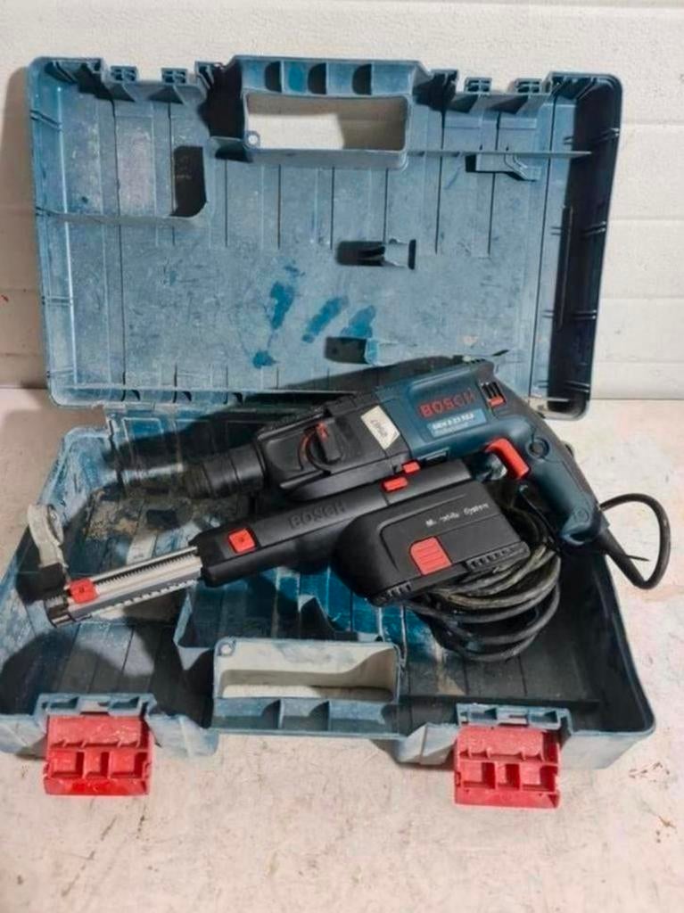 Bosch boorhamer GBH 2-23 REA met afzuiging 230V, Gebruikt, Ophalen of Verzenden, N.v.t, N.v.t