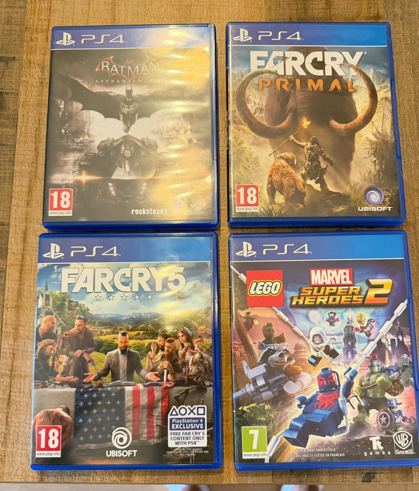 18 PS4- en PS5-games  – complete partij, Avontuur en Actie, Vanaf 18 jaar, 1 speler, Ophalen of Verzenden