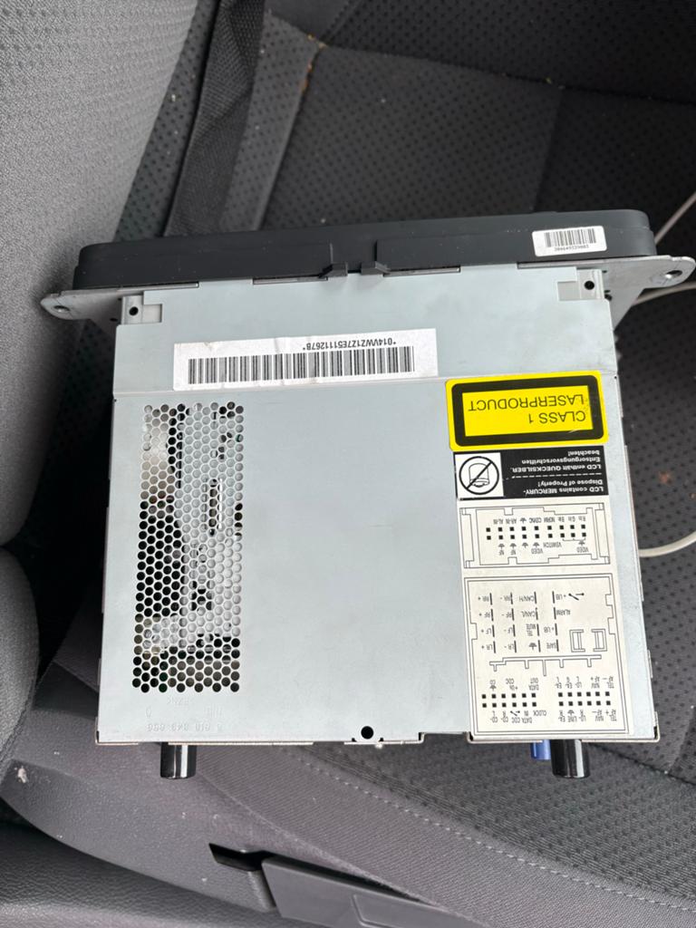 Volkswagen RNS 310 Navigatiesysteem Radio CD Speler, Ophalen of Verzenden, Gebruikt