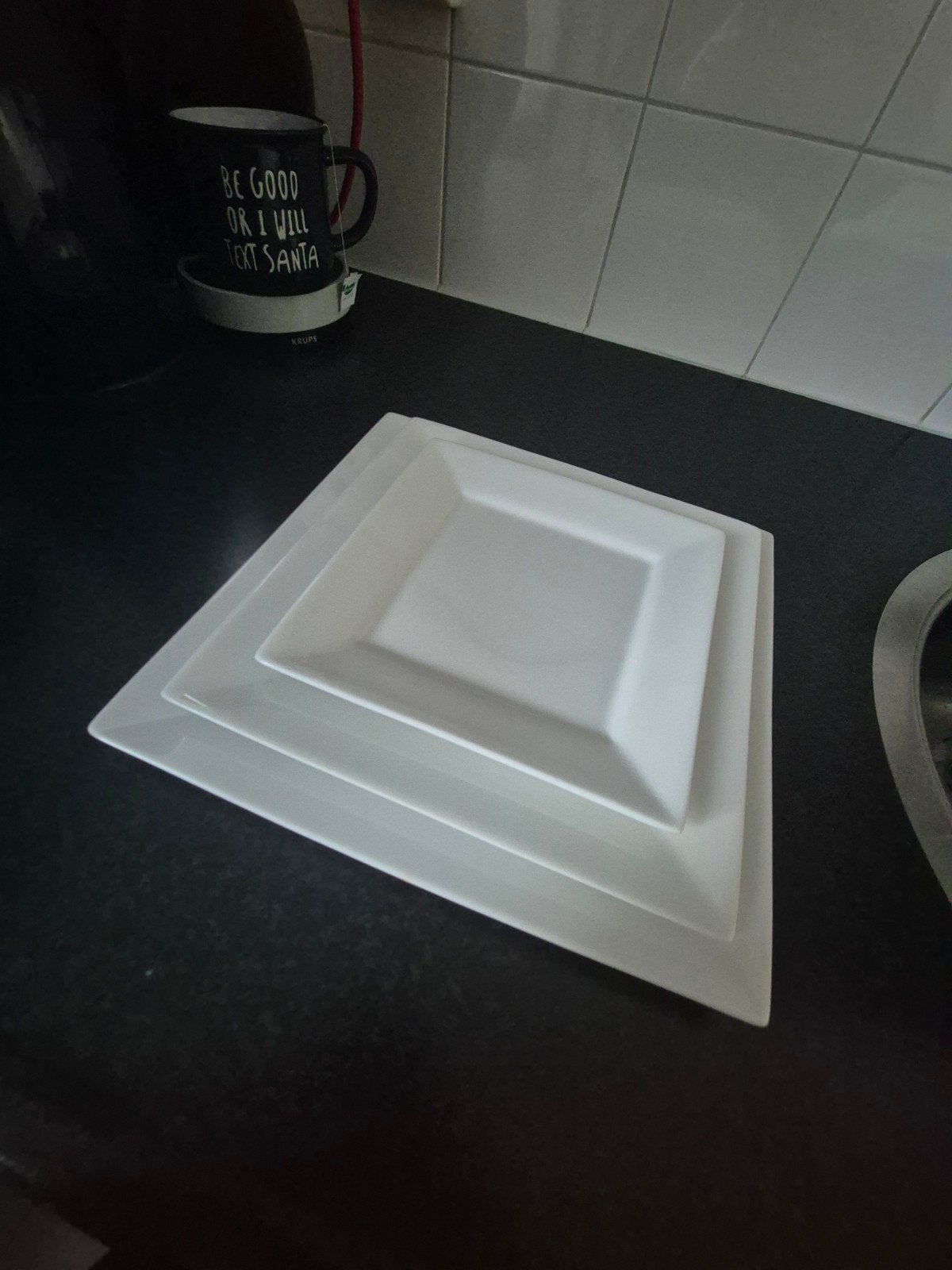 Servies Xenos 51-delig, Huis en Inrichting, Ophalen, Gebruikt, Overige stijlen, Bord(en)