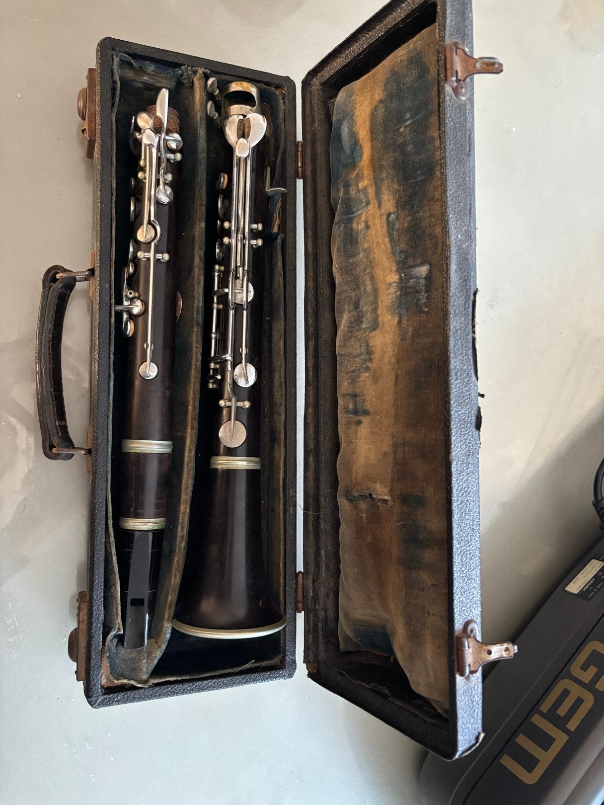 Leblanc Concerto Vintage Klarinet met Koffer - Hout,, Muziek en Instrumenten, Gebruikt, Met koffer, Hout, Ophalen