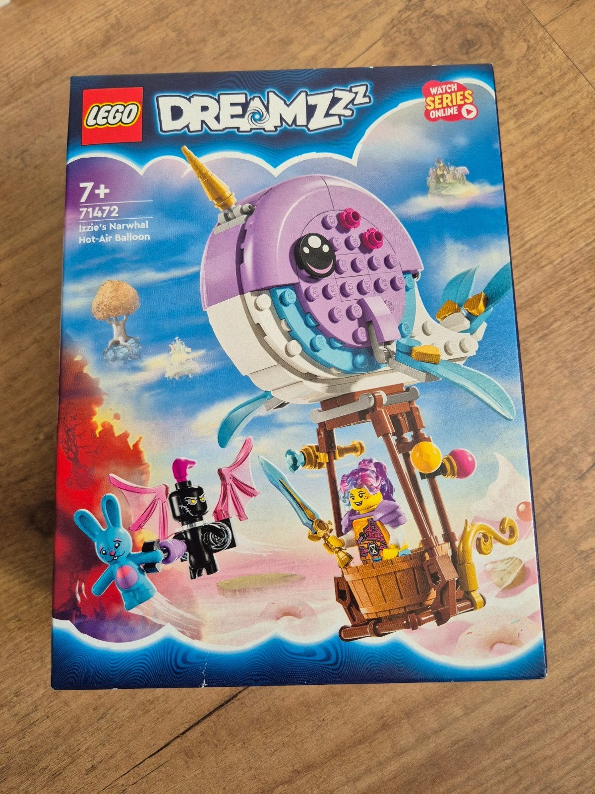 LEGO DREAMZzz 71472 Izzie's Narwal-heteluchtballon, Ophalen of Verzenden, Nieuw