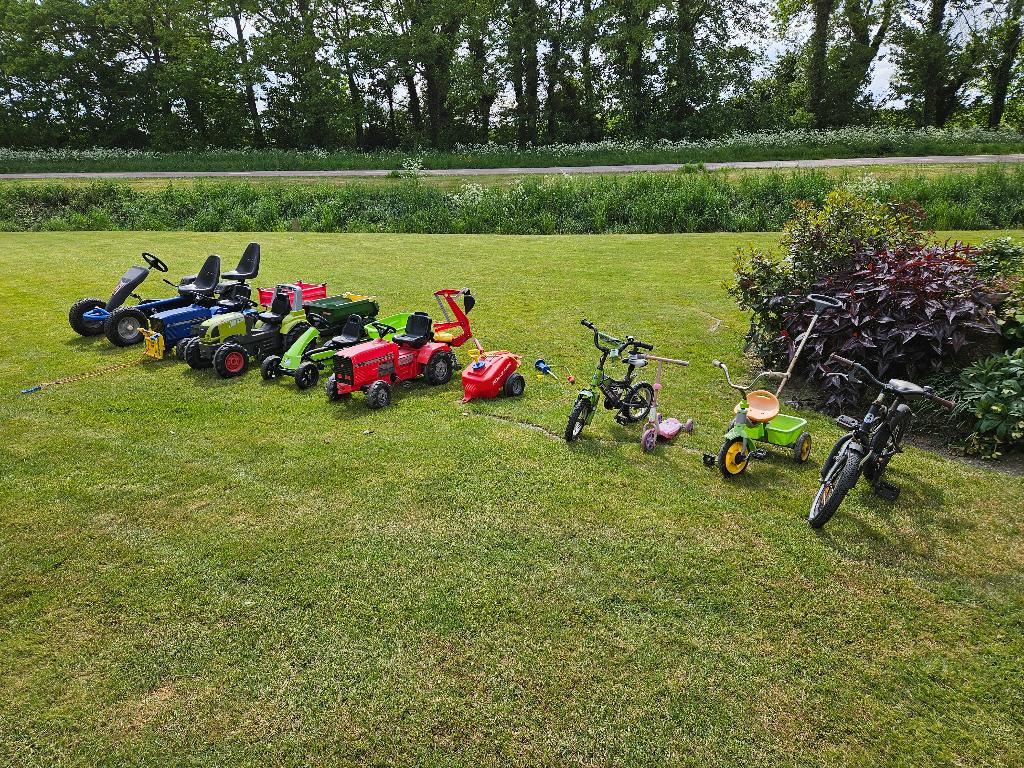 Traptrekkers. Rolly Toys, Skelters, Fietsen, Ophalen, Gebruikt, Overige merken, Duozit