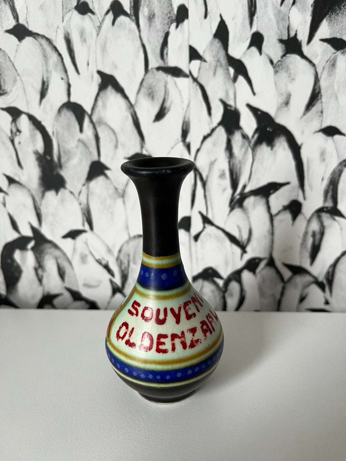 Plateelbakkerij Schoonhoven, model 151, miniatuur vaas, Ophalen of Verzenden