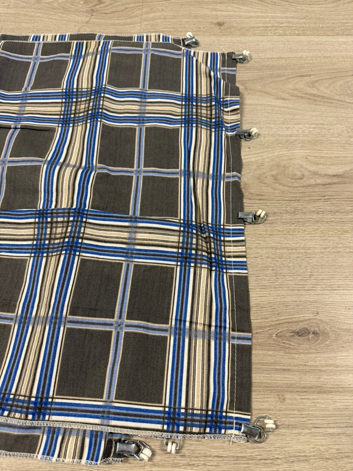 4x gordijn voortent met knijper met wieltje 54x150 cm, ., Reijnders kamperrgemak, Nieuw, Ophalen of Verzenden