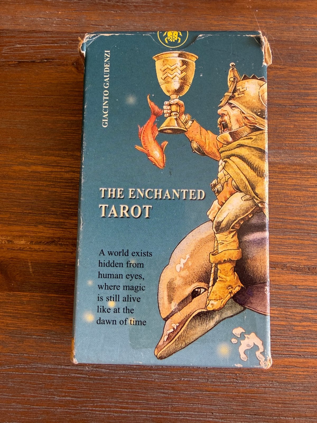 The Enchanted Tarot – Giacinto Gaudenzi – vintage/rare set, Ophalen of Verzenden, Zo goed als nieuw, Tarot of Kaarten leggen, Overige typen