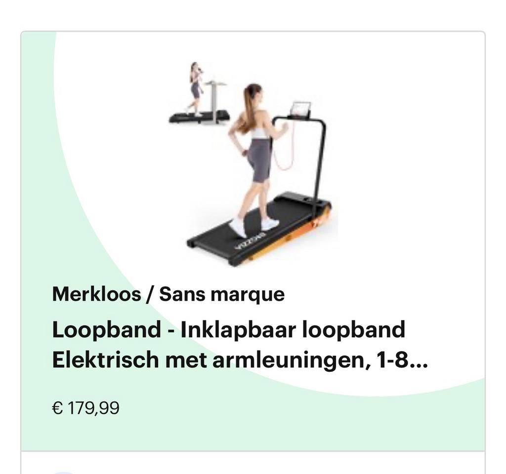 Loopband/yogamat, Sport en Fitness, Fitnessmaterialen, Ophalen of Verzenden, Zo goed als nieuw, Overige typen