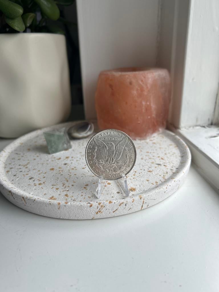 Amerikaanse Zilveren Dollar 1897 S - Morgan Dollar, Ophalen of Verzenden, Noord-Amerika, Losse munt, Zilver
