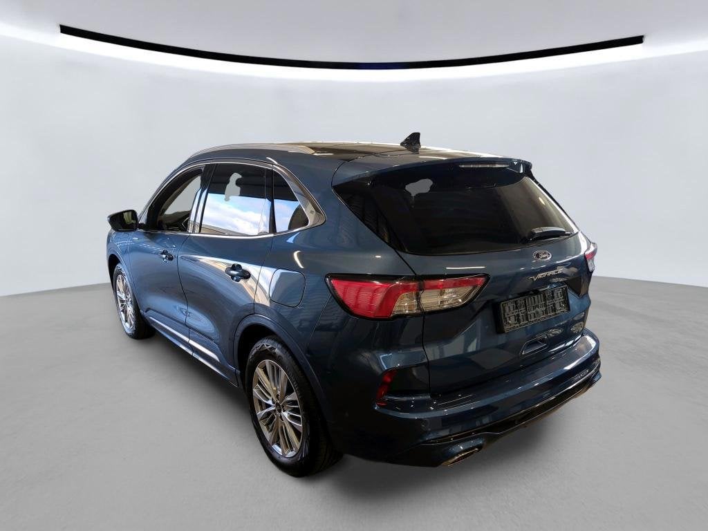 Ford Kuga 2.5 PHEV Vignale PANODAK l ACC l B&O l TREKHAAK, Gebruikt, Zwart, 4 cilinders, Blauw
