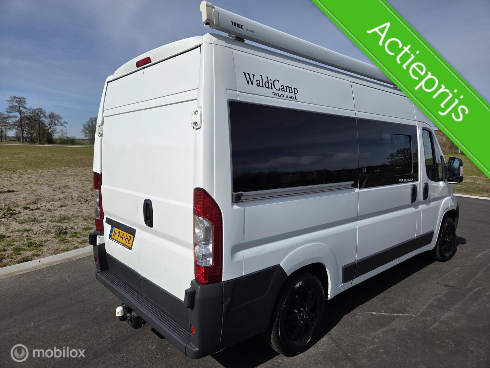 Peugeot Buscamper Waldi Camp~DuoVan ☆Euro-5, 150pk, Solar, Caravans en Kamperen, Overige merken, Buscamper of Camperbus, Tot en met 2