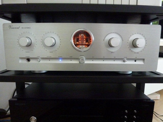 Vincent SV237 MKII, Audio, Tv en Foto, Versterkers en Receivers, Zo goed als nieuw, 120 watt of meer, Stereo, Ophalen