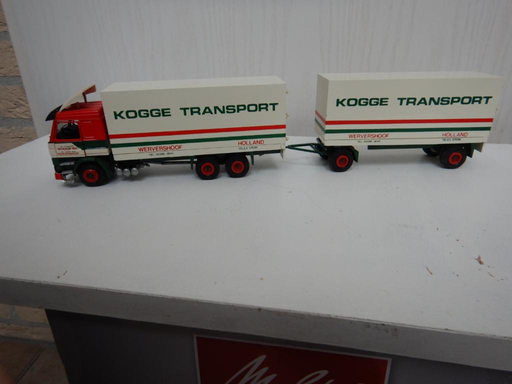 Tekno Scania Kogge Transport, Ophalen of Verzenden, Zo goed als nieuw