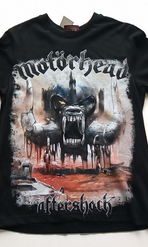 Motorhead prachtig Aftershock t shirt maat S en M   Lemmy, Verzenden, Nieuw, Kleding