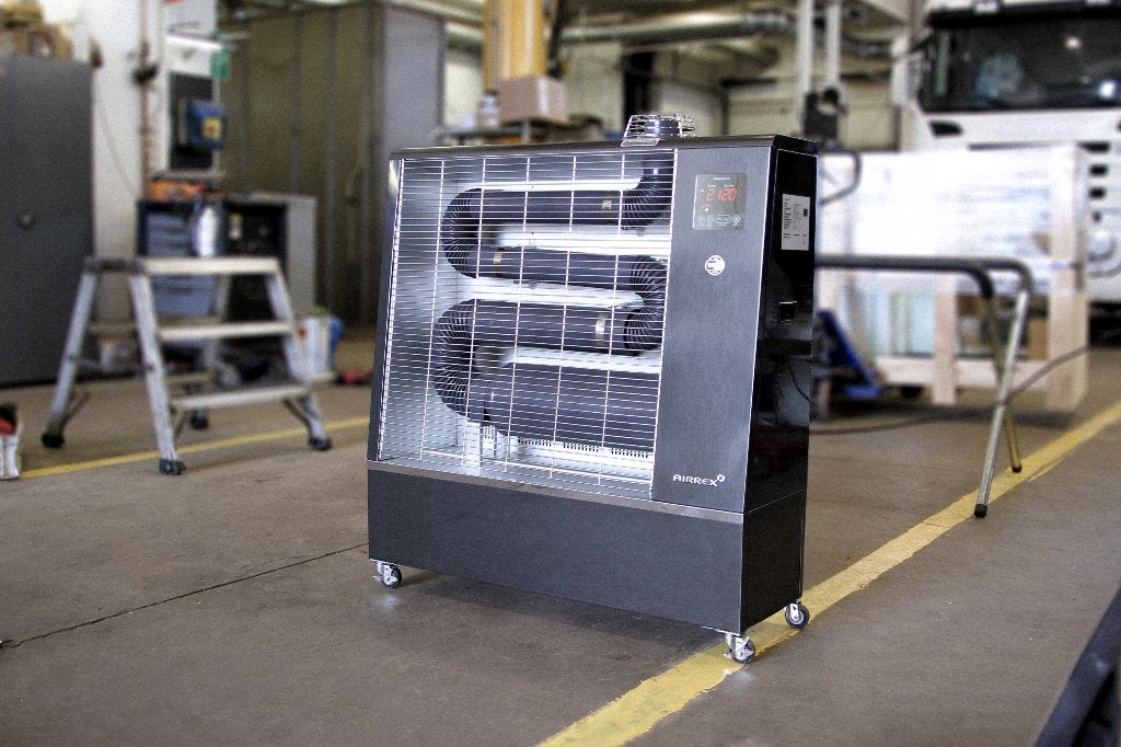 AIRREX Infrarood dieselkachels terrasverwarming heater, Ophalen of Verzenden, Nieuw, Vloer, Draaibaar