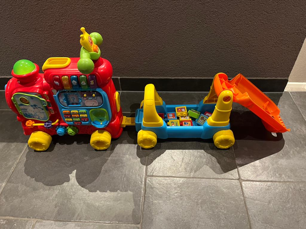 vtech abc spoorweg, Ophalen, Gebruikt