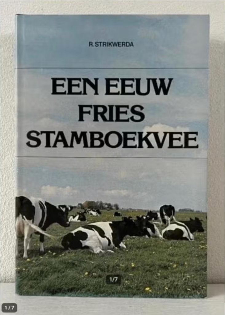 Een eeuw Fries stamboekvee - R. Strikwerda, Ophalen of Verzenden, Zo goed als nieuw