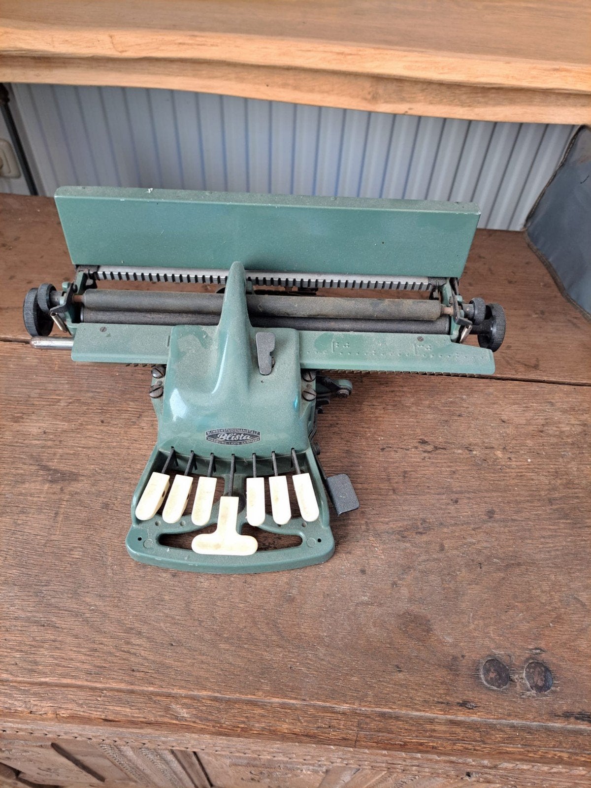 Antieke braillemachines, Diversen, Typemachines, Ophalen