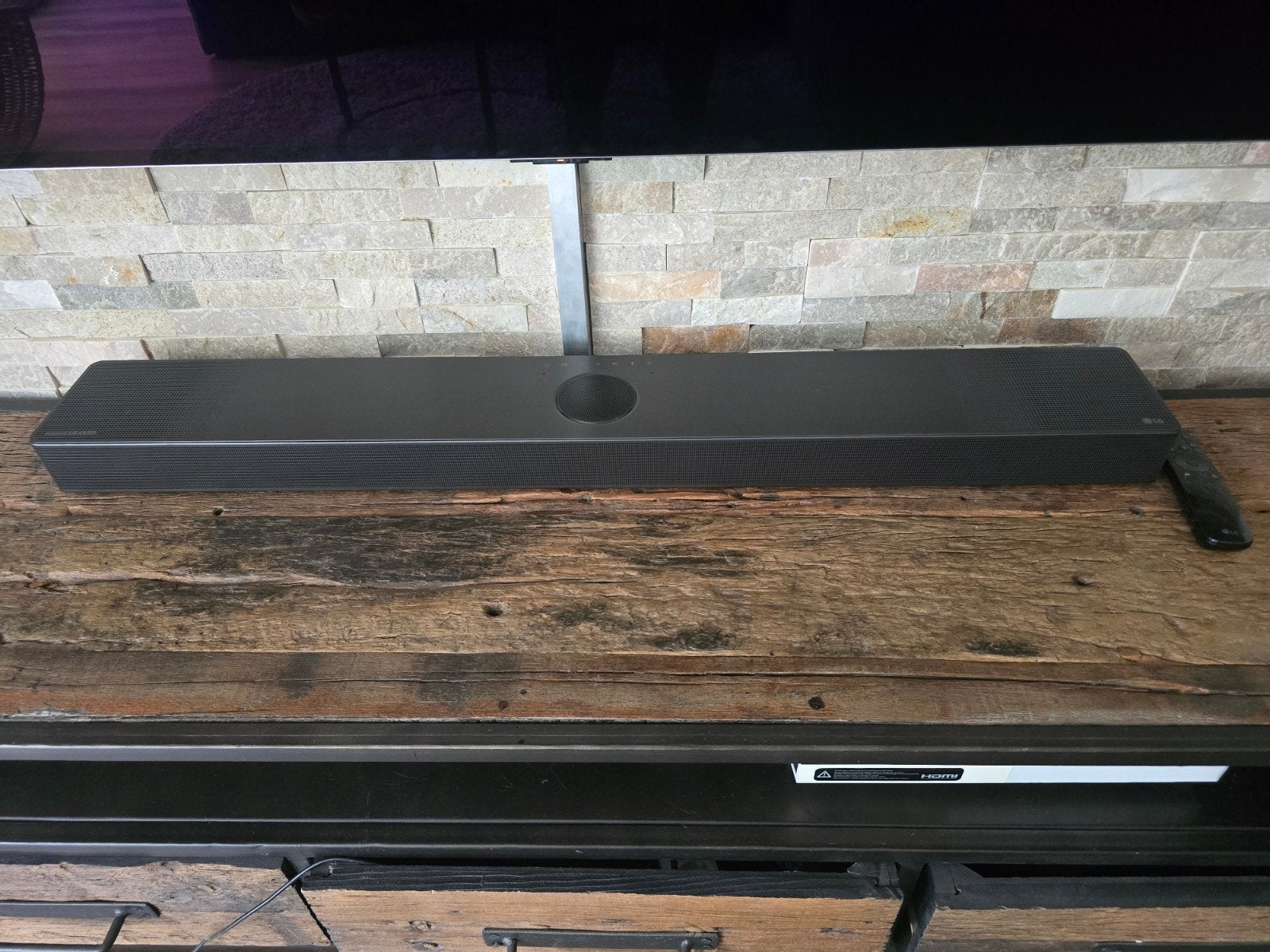 LG DSC9S Soundbar met LG SPQ8S Achterspeakers, Ophalen, Zo goed als nieuw