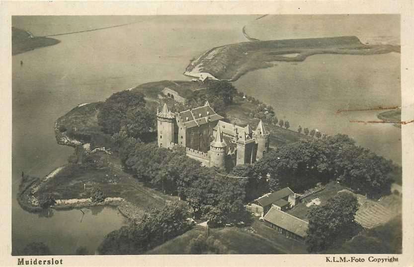 300-145-021 Muiden Muiderslot, Verzamelen, Verzenden, Voor 1920, Noord-Holland