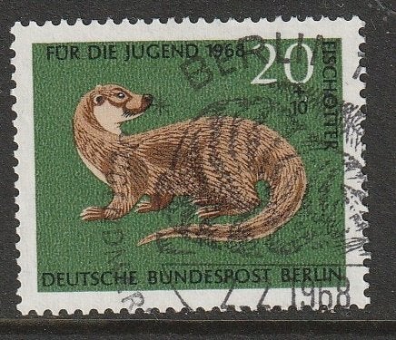 Berlijn 1968 317 Visotter, Gest, Ophalen of Verzenden, Overige periodes, Gestempeld