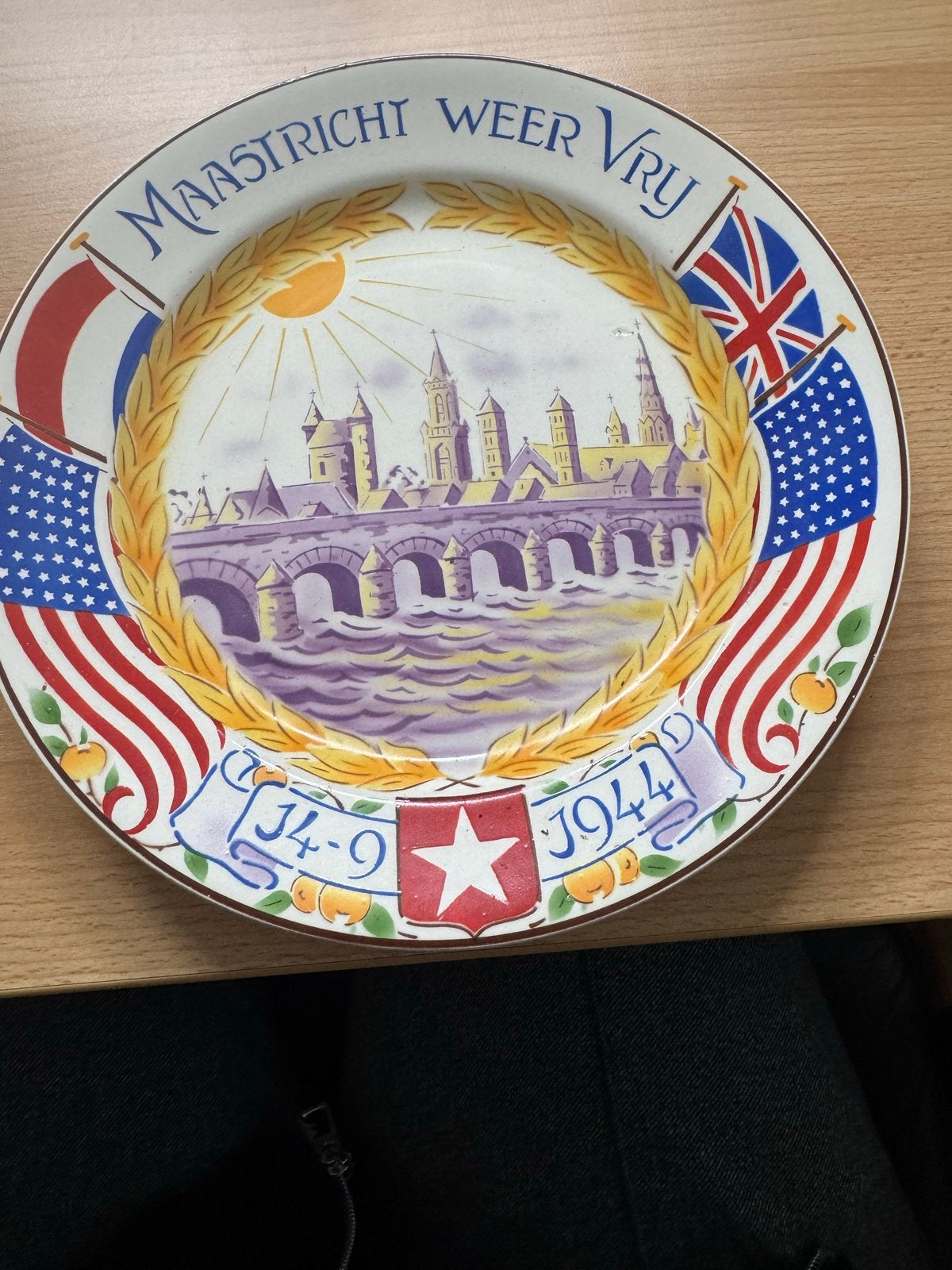 Historisch Maastricht Bevrijdingsbord 1944, Ophalen of Verzenden