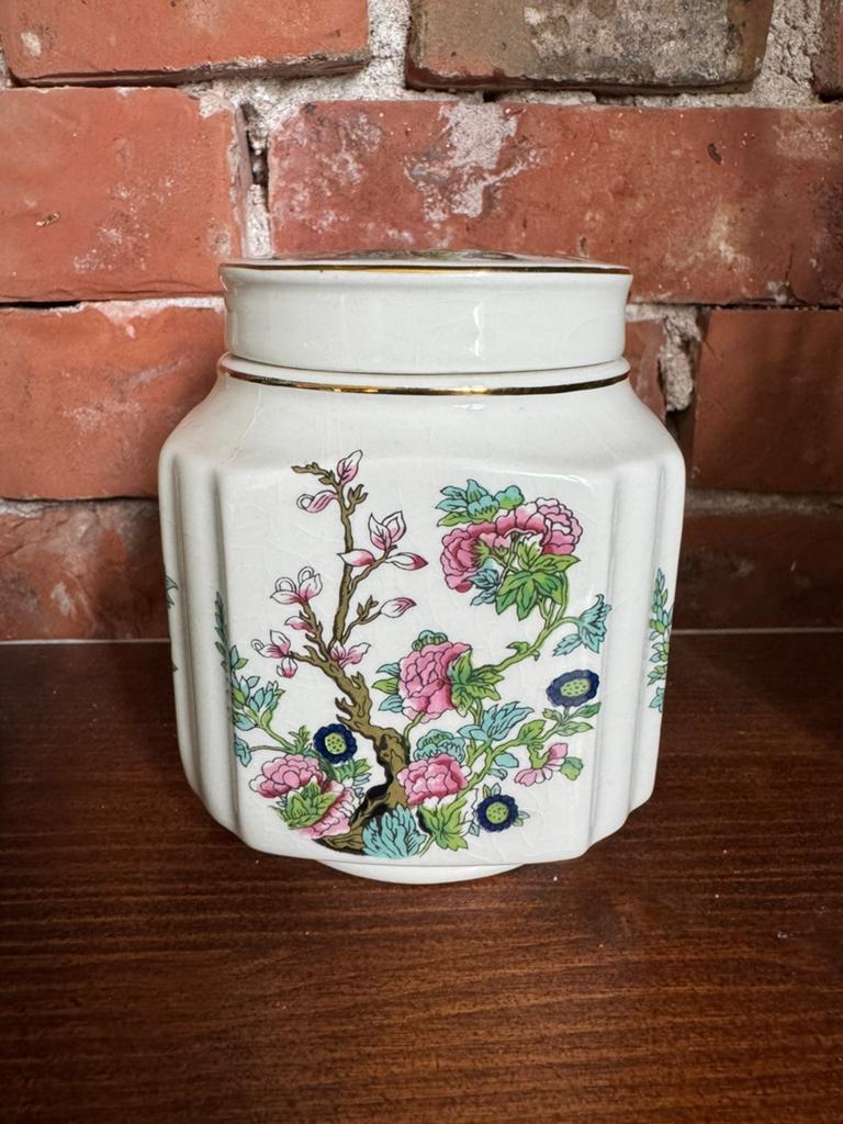 Sadler England gemberpot met deksel, vintage Brits keramiek, Ophalen of Verzenden