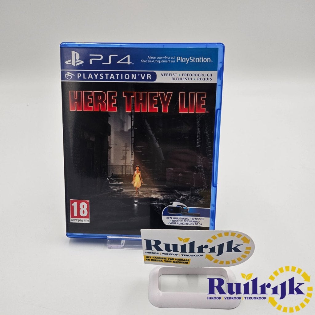Here they Lie - Sony Playstation 4 ( PS4 ) Game, Sony, Zo goed als nieuw, Support@sony.com, 1-7-1 Konan, Minato-ku
Tokyo 108-0075
Japan