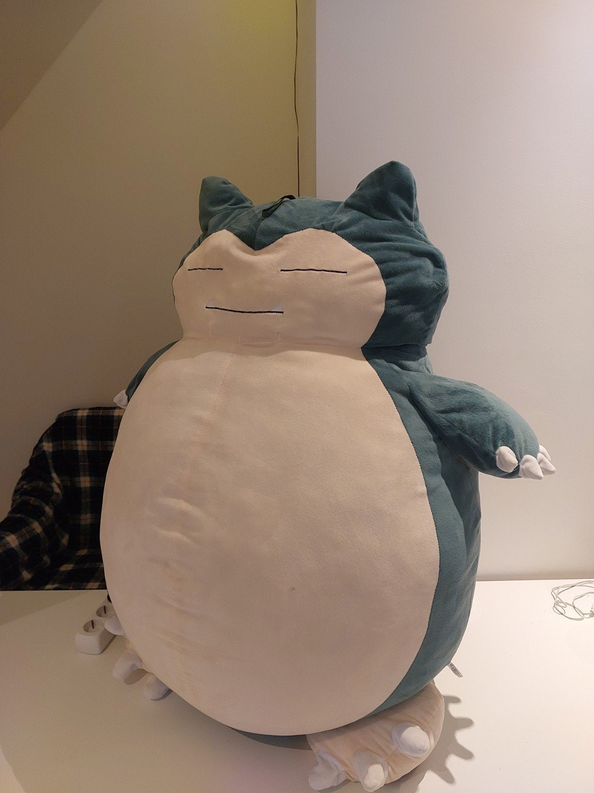 Grote Snorlax Knuffel - Pokémon, Kinderen en Baby's, Ophalen, Overige merken, Overige typen, Blauw