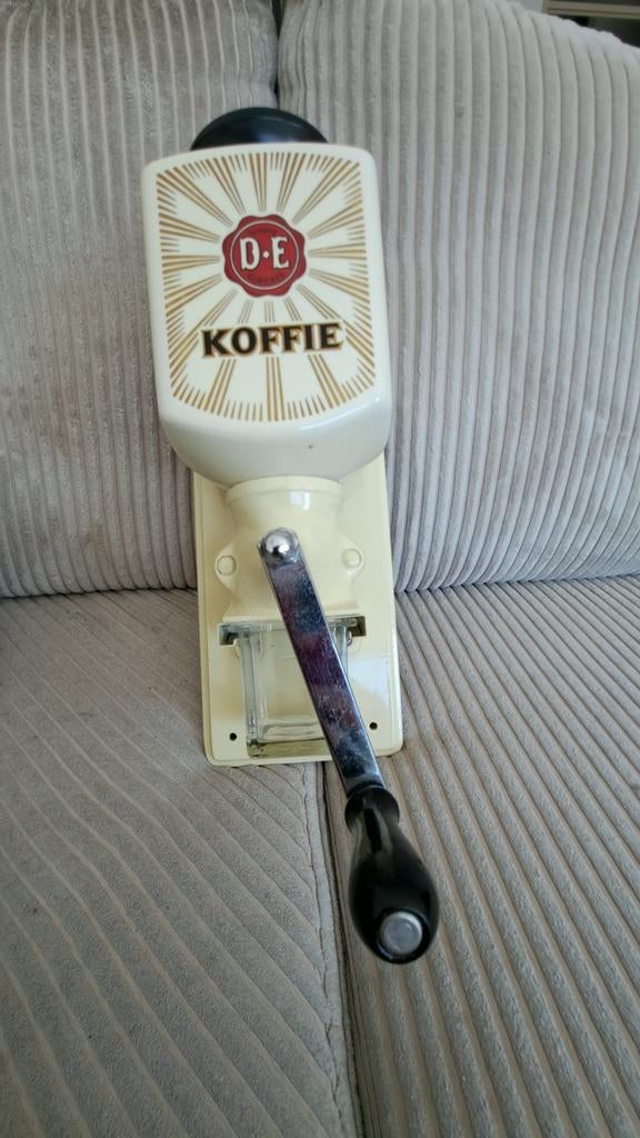 Vintage Douwe Egberts Wandkoffiemolen, Ophalen of Verzenden