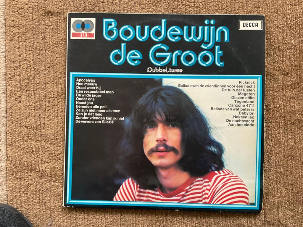 Dubbel lp Boudewijn de Groot, gaaf, Cd's en Dvd's, Vinyl | Nederlandstalig, Ophalen of Verzenden, Zo goed als nieuw