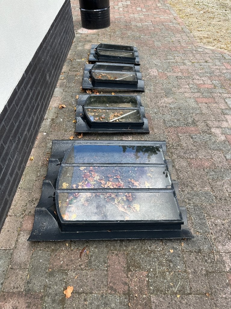 Gietijzeren dakramen, Ophalen, Gebruikt, Minder dan 80 cm, Minder dan 80 cm