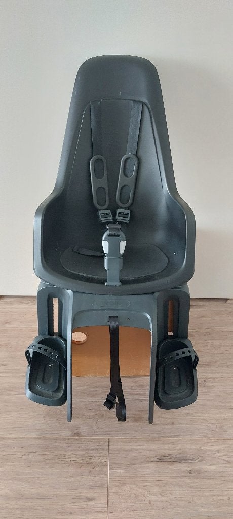 Te koop: Bobike maxi ONE E-BD urban black - 20 €, Fietsen en Brommers, Fietsaccessoires | Fietsstoeltjes, Zo goed als nieuw, Achterzitje