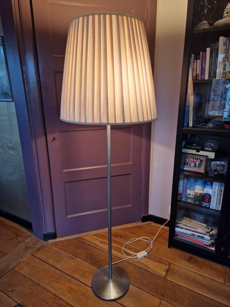Vintage vloerlamp Gispen jaren 50 - 70, Huis en Inrichting, Lampen | Vloerlampen, Ophalen, Gebruikt, Gispen jaren 60, Stof