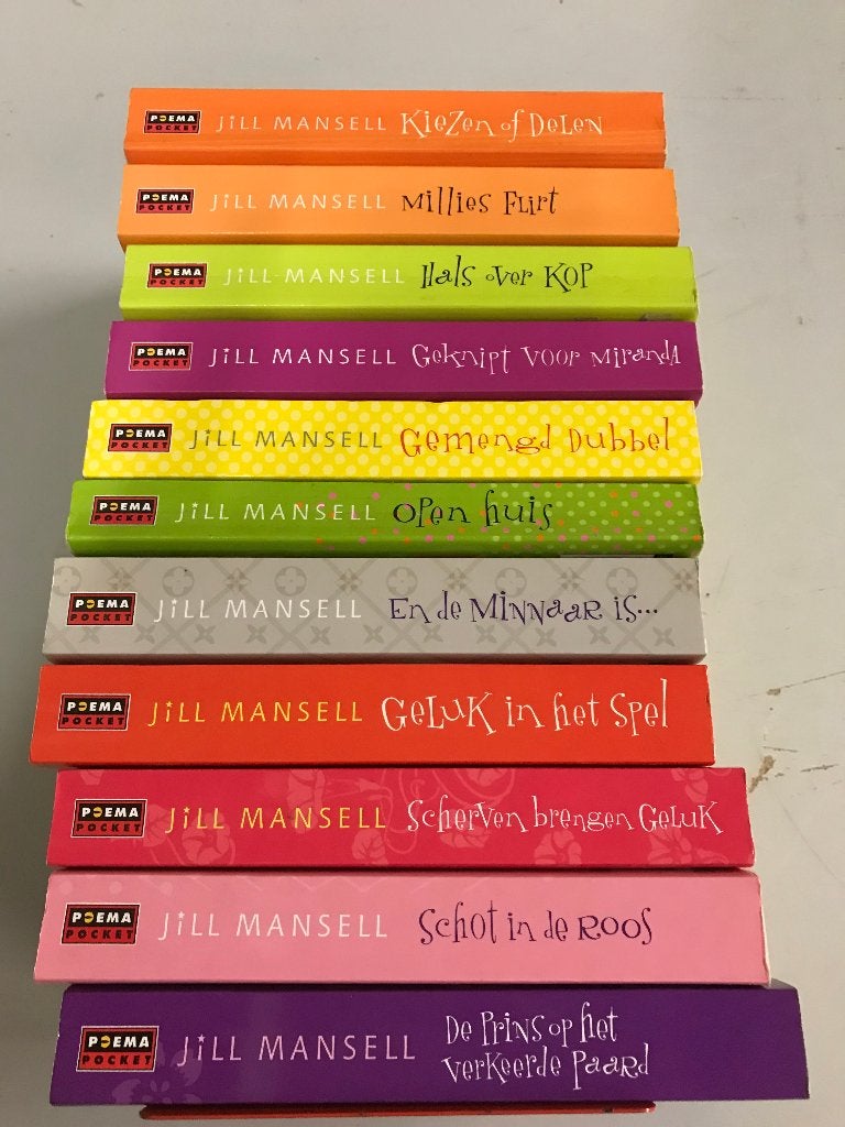 T.K. nog 21 boeken en 11 pockets van Jill Mansell zie lijst, Ophalen of Verzenden, Gelezen, Jill Mansell, Europa overig