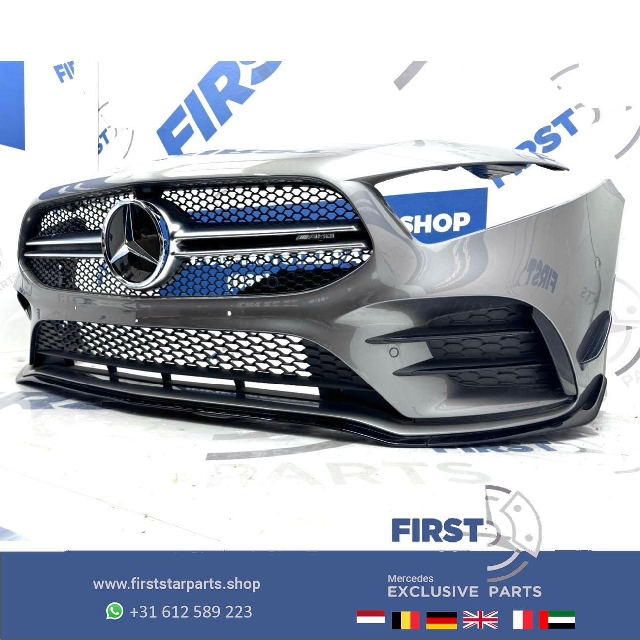BUMPER W177 V177 A KLASSE 2021 A35 AMG VOORBUMPER A177880100, Auto-onderdelen, Carrosserie en Plaatwerk, Bumper, Mercedes-Benz