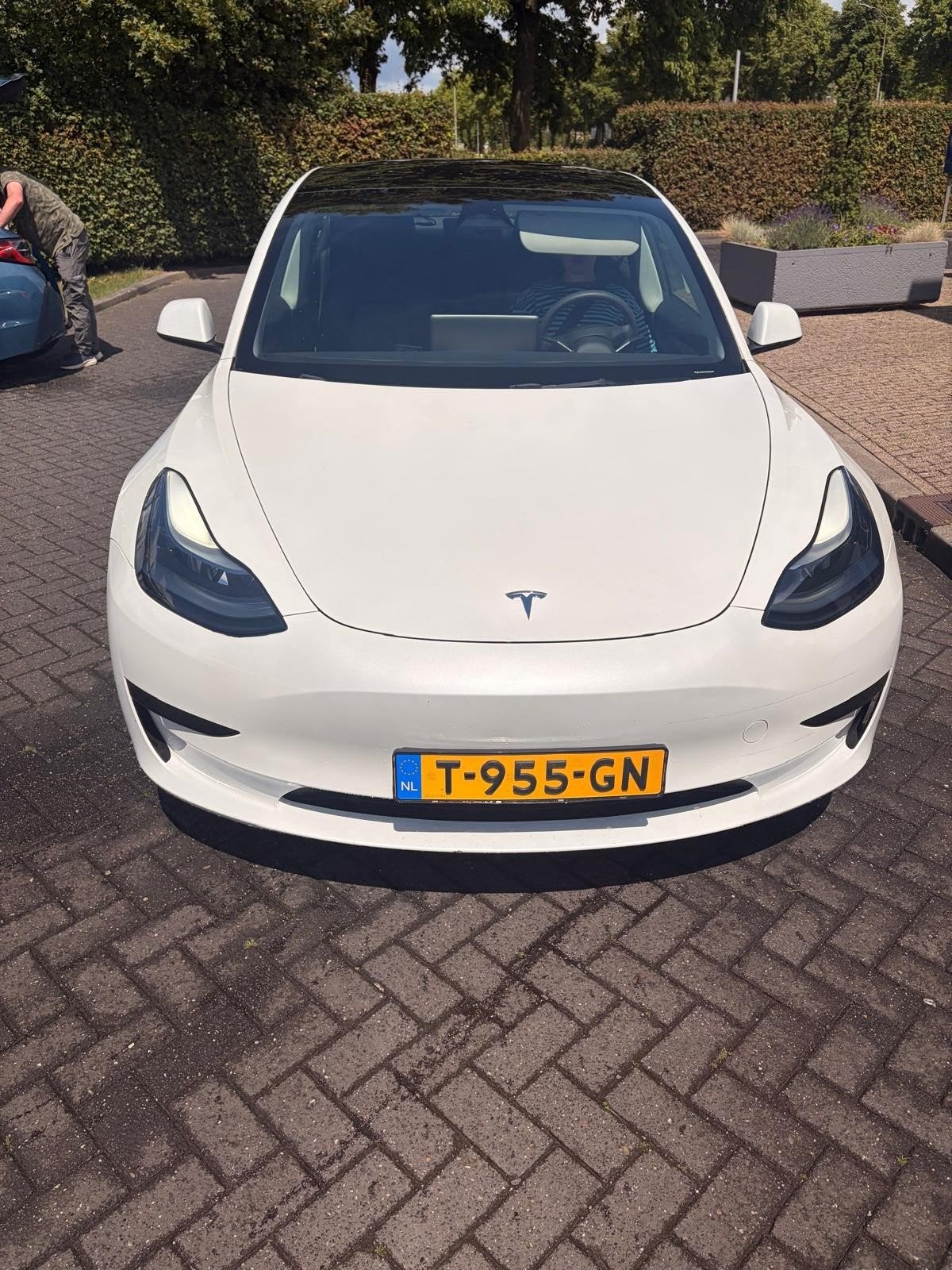 Tesla Model 3 2023 Wit, Auto's, Tesla, Model 3, Elektrisch, Sedan, Automaat, Origineel Nederlands, Wit, Achterwielaandrijving