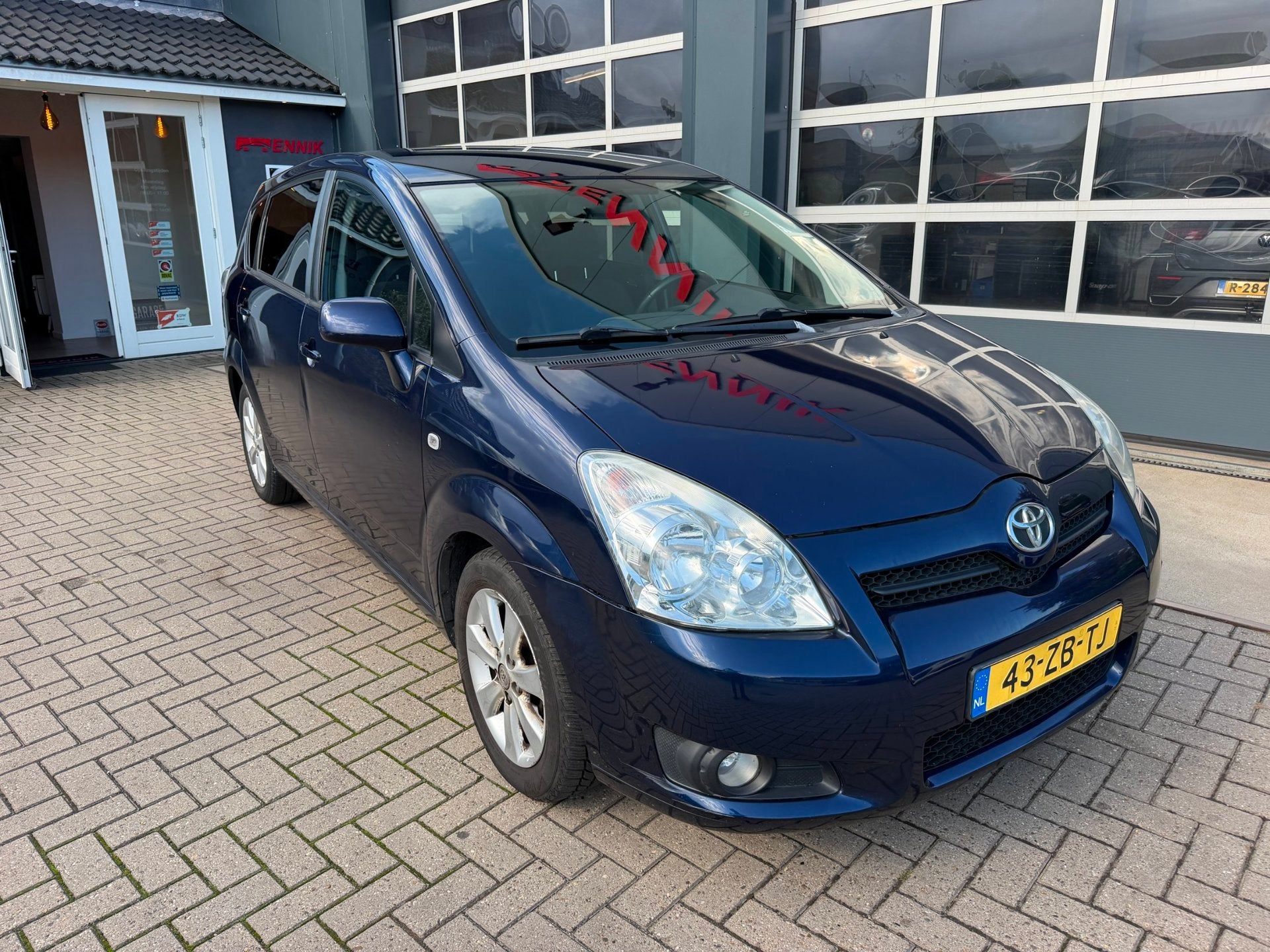 Toyota Verso 1.8 VVT-i Luna / Clima / Navi / Cruise / Trekha, Auto's, 13 km/l, Dealer onderhouden, Gebruikt, 4 cilinders