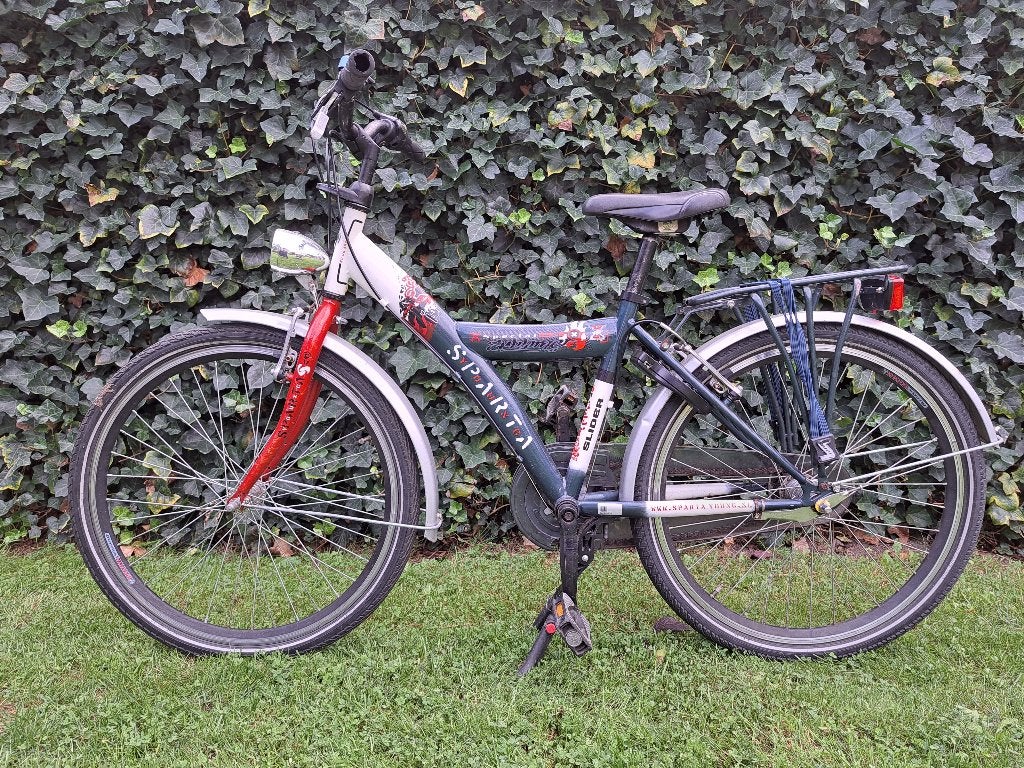 Jongensfiets Sparta 24 inch, Fietsen en Brommers, Ophalen, Terugtraprem, Sparta, Handrem