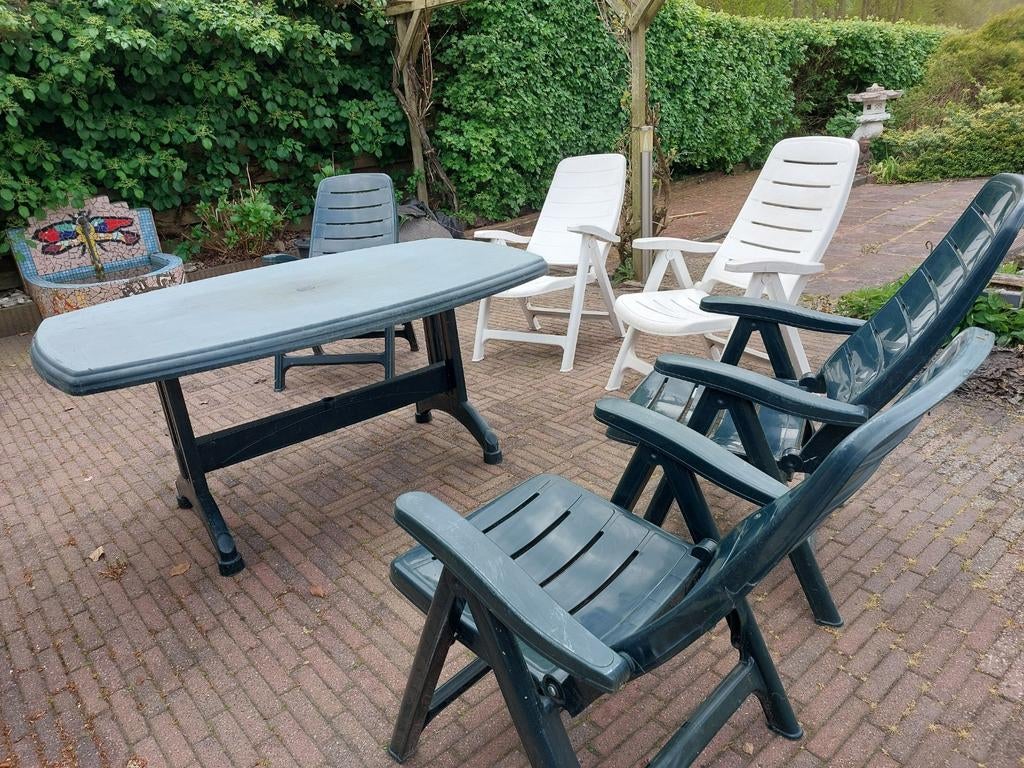 Tuinset, Ophalen, Gebruikt, Kunststof