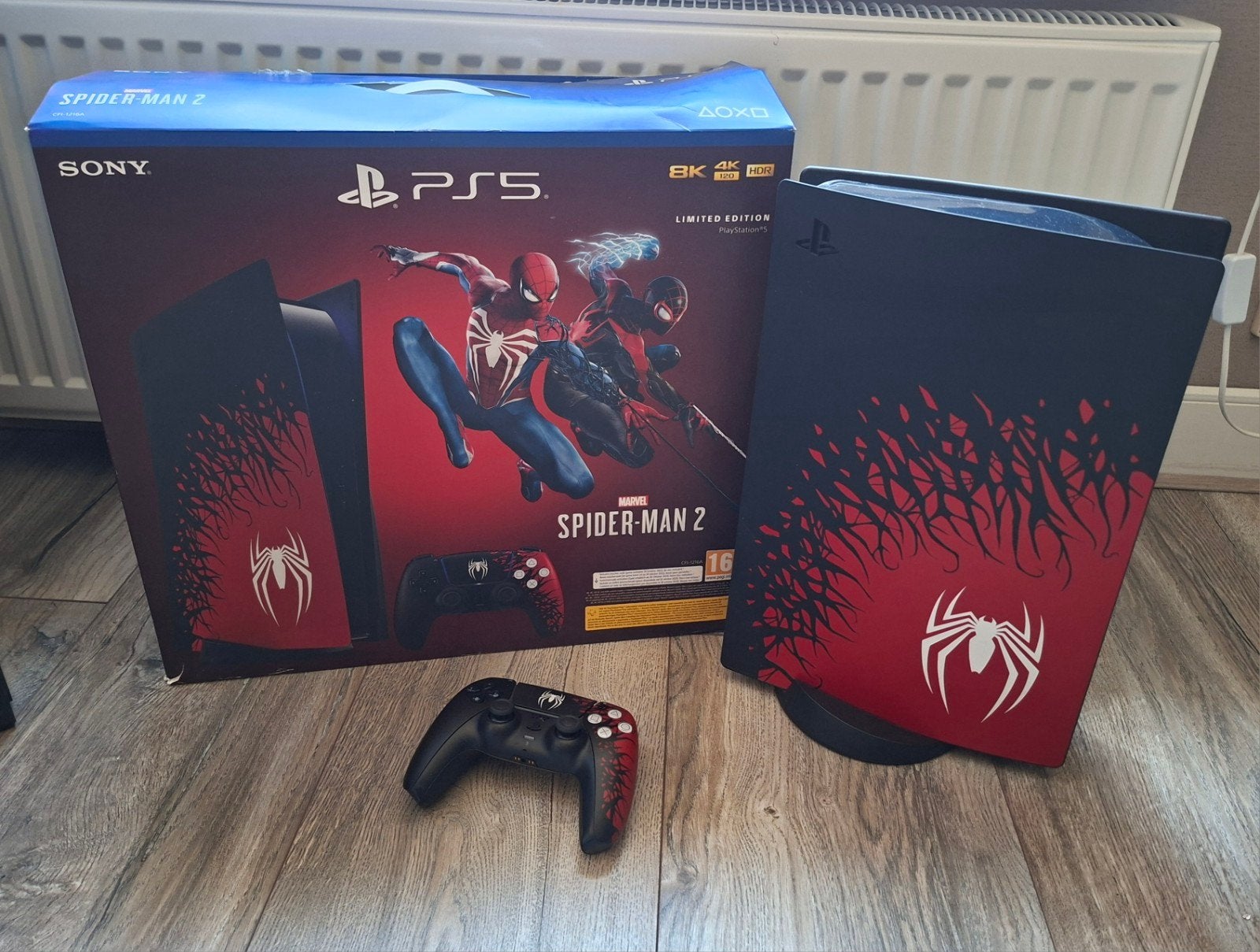 playstation 5 Spiderman special edition ., Spelcomputers en Games, Spelcomputers | Sony PlayStation 5, Ophalen, Zo goed als nieuw