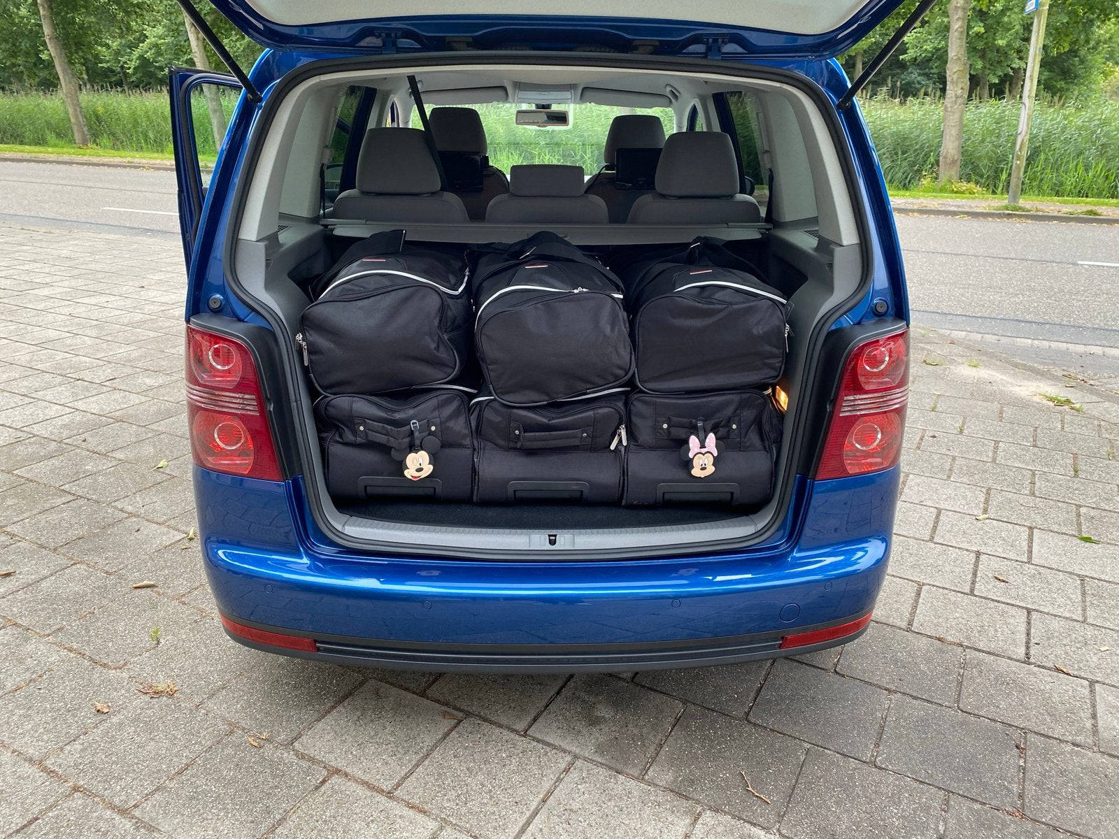 Carbags set van 6 reistassen voor VW Touran, Ophalen, Gebruikt