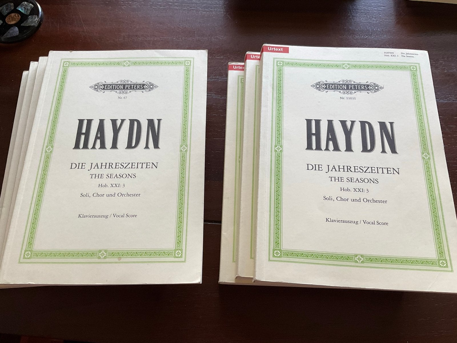 Haydn - Die Jahreszeiten (The Seasons) - Vocal Score, Klassiek, Les of Cursus, Nieuw, Ophalen of Verzenden